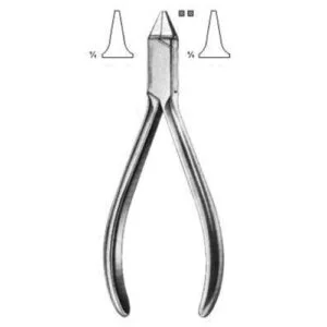 Adam Orthodontics Dental Pliers for Hooks, Wire Bending Loop Arch Forming Pliers, 12.5cm