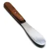 Dental Lab Spatula, Plaster Alginate and Metal Mixing Spatula with Wooden Handle, 20cm
