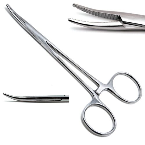 Halsted Mosquito Haemostatic Atraumatic Forceps, Curved, 12.5cm