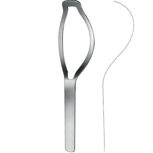 Sellheim Obstetrical Lever, Elevating Spoon, 32 cm