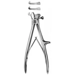 Dahlgren Cranial Rongeur Forceps 20cm, with 2 hooks