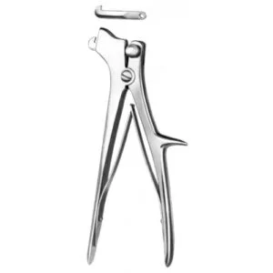 De Vilbiss Cranial Rongeur 21cm, with one large hook