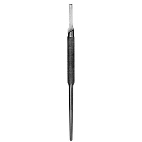 Scalpel Handle Straight round handle, No. 4, 16cm
