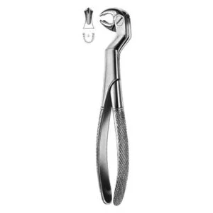 Lower Molars and Wisdom Extracting Forceps, English Pattern Routurier, Fig. 214, 22, 1/2 Left (Copy)