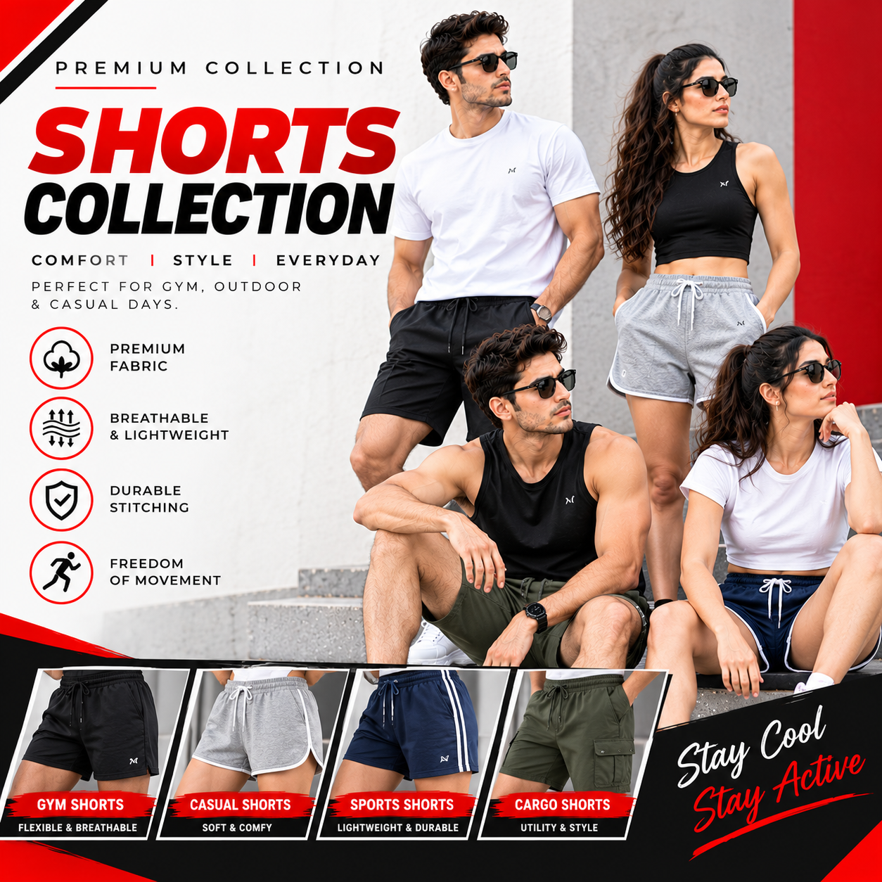 Shorts by Prism Enterprises
