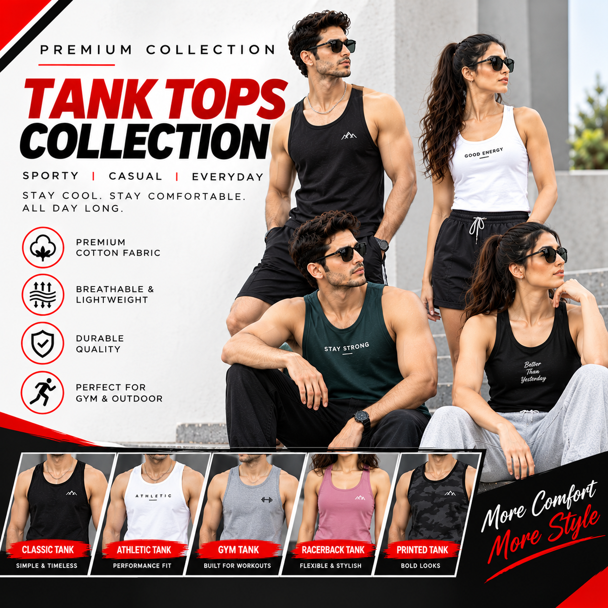 Tank Tops by Prism Enterprises